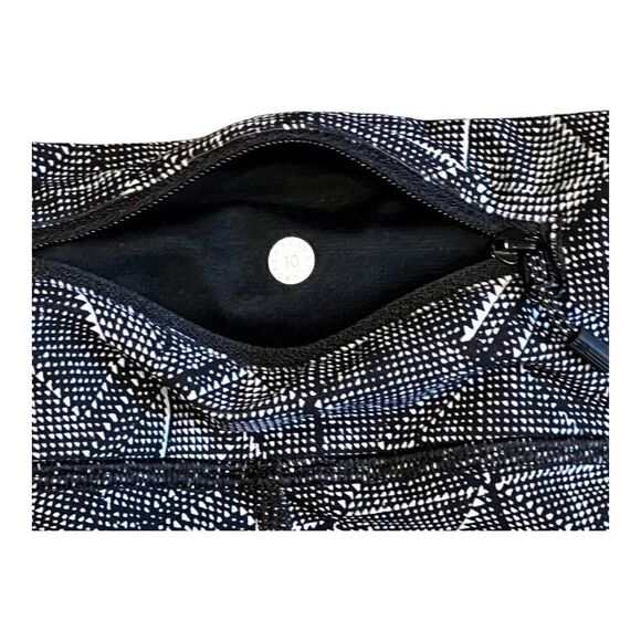 Lululemon Athletica Inspire Tight Black White Leggings Size 10 - Picture 6 of 7